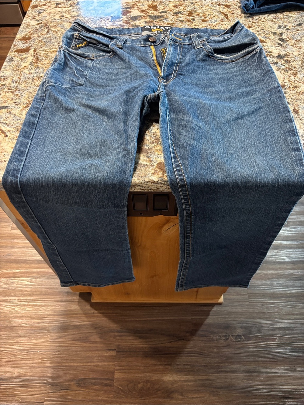 Ariat REBAR M4 Men's Blue Denim Jeans